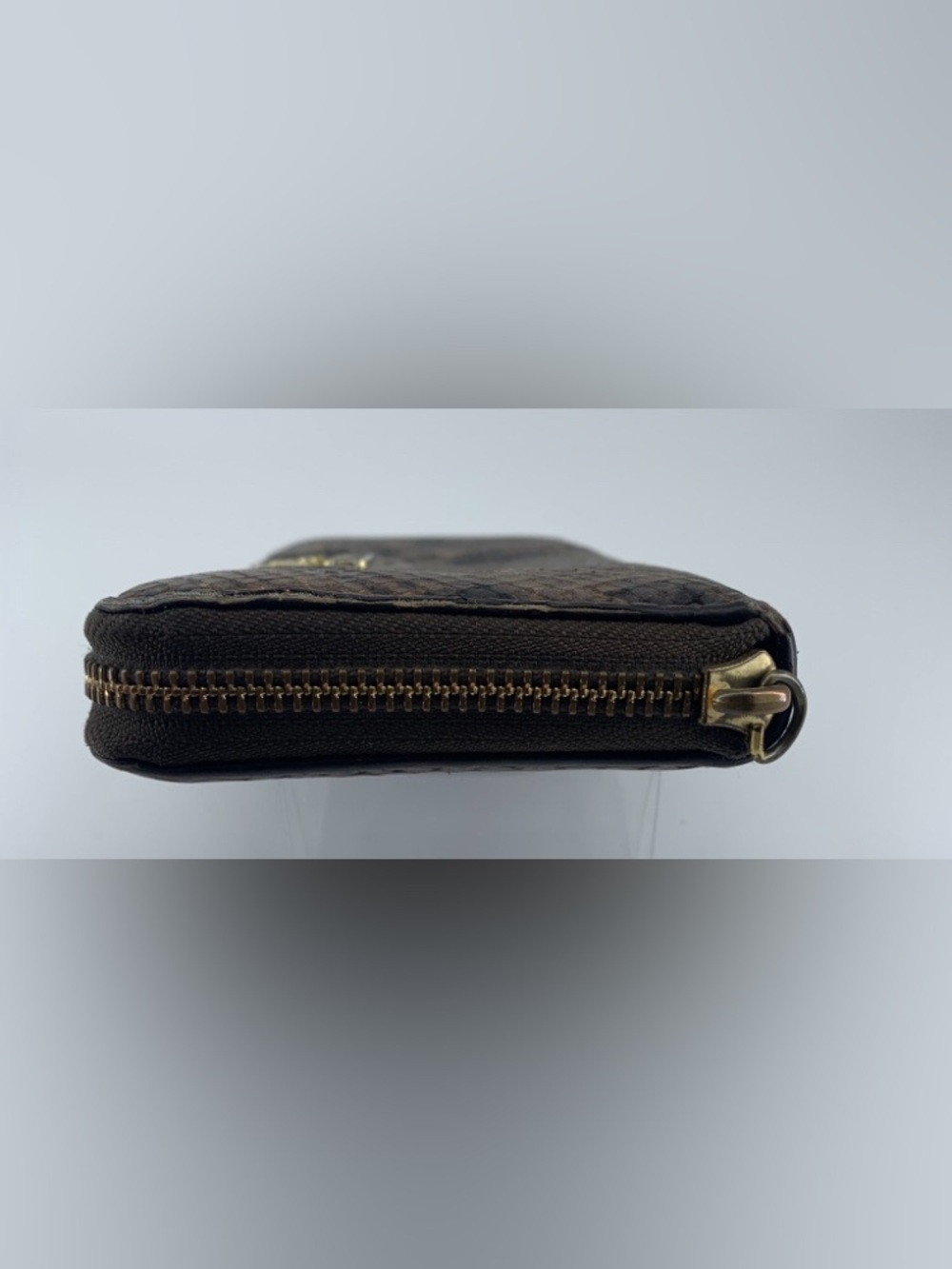 Coach Embossed Python/Snakeskin Leather Wallet - Picture 8 of 12